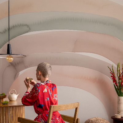 Samolepilna fototapeta za dnevno sobo Mavrični loki