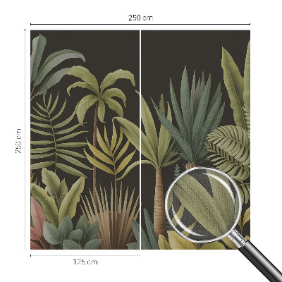 3D fototapeta Tropska džungla