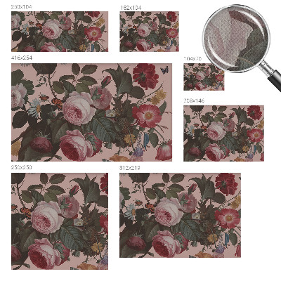 Fototapeta za otroško sobo Cvetlična eleganca