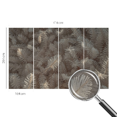 Samolepilna fototapeta Zmrznjene vejice