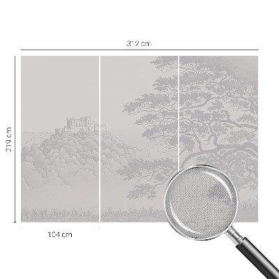 Otroška fototapeta Grajska pokrajina