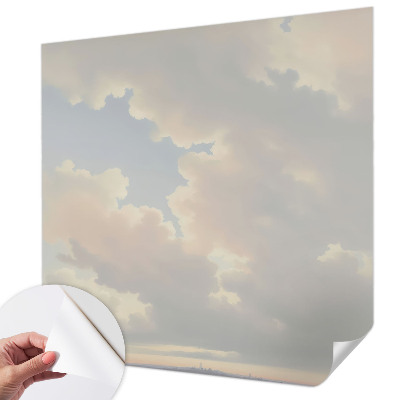 Samolepilna fototapeta za spalnico Pastelno nebo