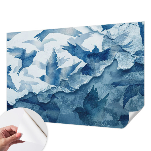 Otroška fototapeta Dinamične ptice