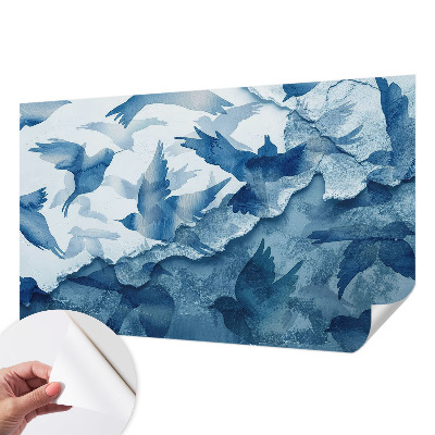 Otroška fototapeta Dinamične ptice