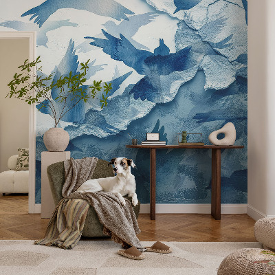 Otroška fototapeta Dinamične ptice