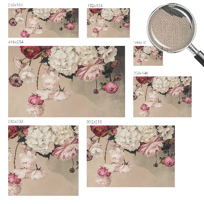 Fototapeta za otroško sobo Romantično cvetje