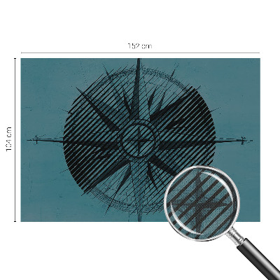 Samolepilna fototapeta Pomorski kompas