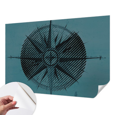 Samolepilna fototapeta Pomorski kompas