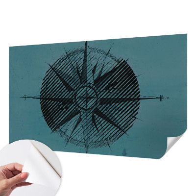 Samolepilna fototapeta Pomorski kompas