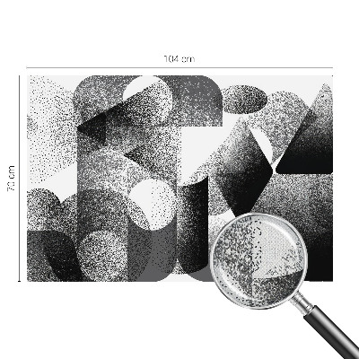 Samolepilna fototapeta za spalnico Geometrijske oblike