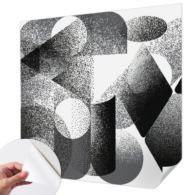 Samolepilna fototapeta za spalnico Geometrijske oblike