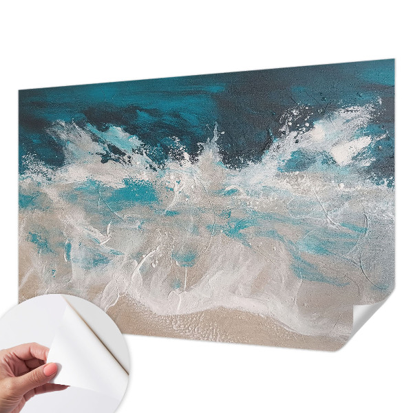 3D fototapeta z motivom oceanskih valov