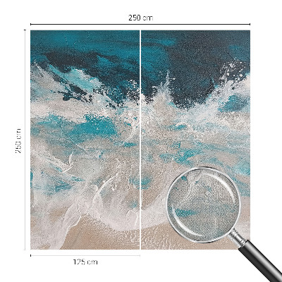 3D fototapeta z motivom oceanskih valov