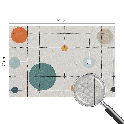 Fototapeta za otroško sobo Barvni krogi