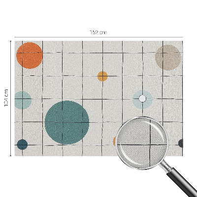 Fototapeta za otroško sobo Barvni krogi