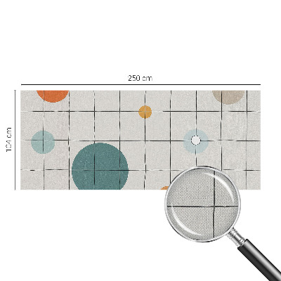 Fototapeta za otroško sobo Barvni krogi