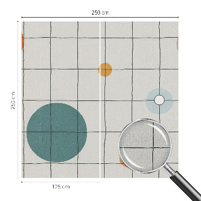 Fototapeta za otroško sobo Barvni krogi