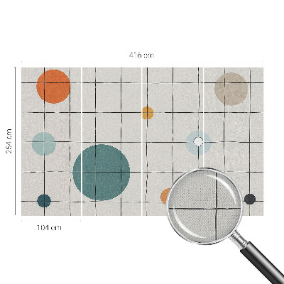 Fototapeta za otroško sobo Barvni krogi