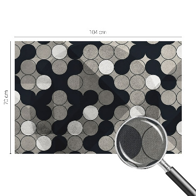Otroška fototapeta z geometrijskimi krogi