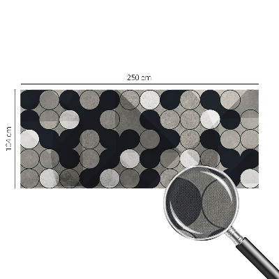 Otroška fototapeta z geometrijskimi krogi