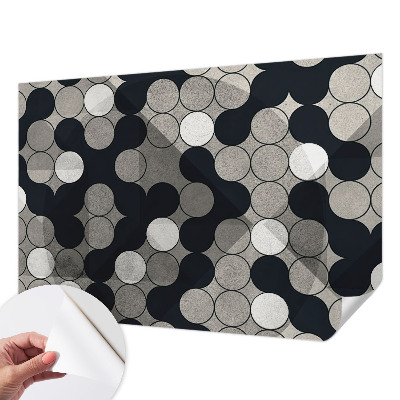 Otroška fototapeta z geometrijskimi krogi
