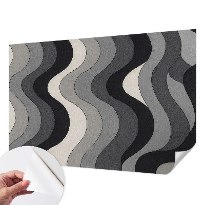 Samolepilna fototapeta Sivi valovi