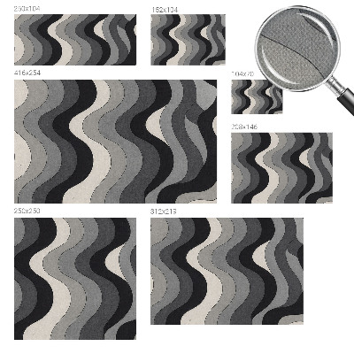 Samolepilna fototapeta Sivi valovi