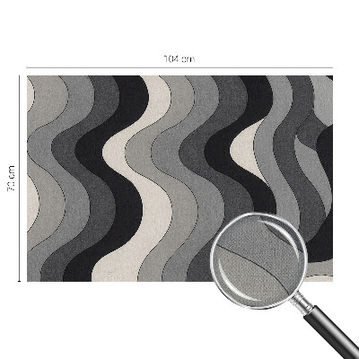 Samolepilna fototapeta Sivi valovi