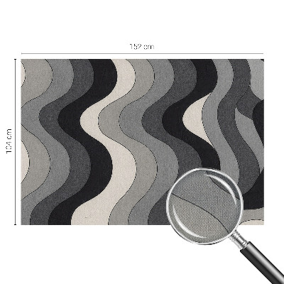 Samolepilna fototapeta Sivi valovi