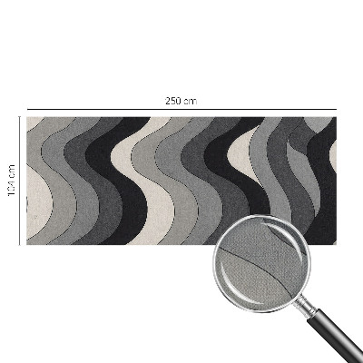 Samolepilna fototapeta Sivi valovi