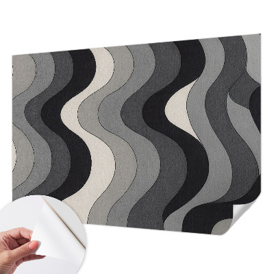 Samolepilna fototapeta Sivi valovi