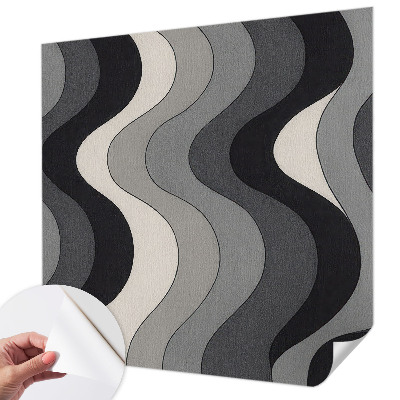 Samolepilna fototapeta Sivi valovi