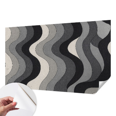 Samolepilna fototapeta Sivi valovi