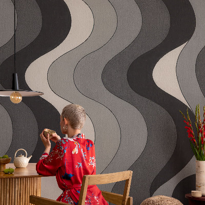 Samolepilna fototapeta Sivi valovi