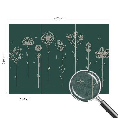 3D fototapeta Nežne rože