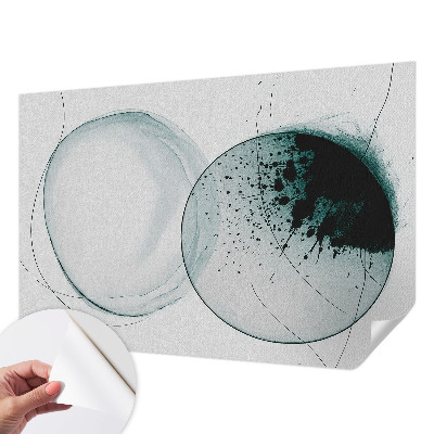 Otroška fototapeta Zeleni krogi