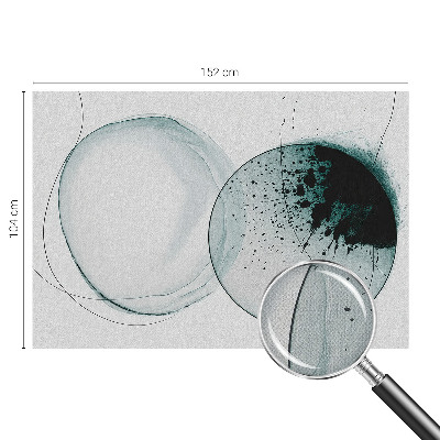 Otroška fototapeta Zeleni krogi