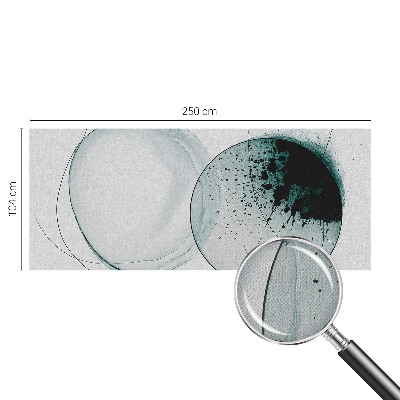 Otroška fototapeta Zeleni krogi