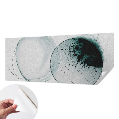 Otroška fototapeta Zeleni krogi