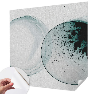 Otroška fototapeta Zeleni krogi