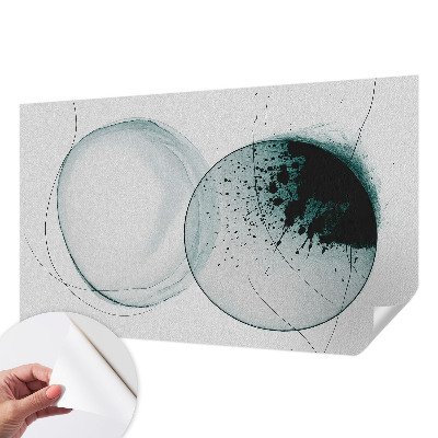 Otroška fototapeta Zeleni krogi