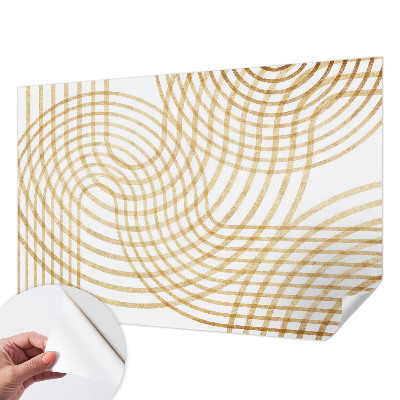 Samolepilna fototapeta za dnevno sobo Geometrijske tkanine