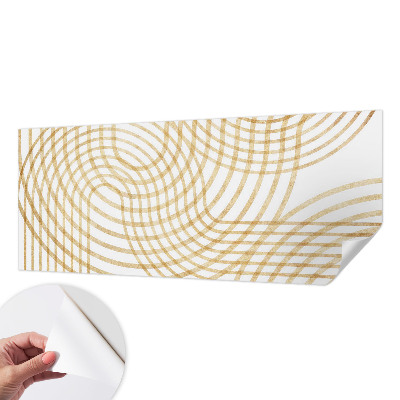 Samolepilna fototapeta za dnevno sobo Geometrijske tkanine