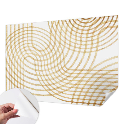 Samolepilna fototapeta za dnevno sobo Geometrijske tkanine