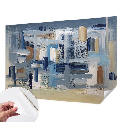 Samolepilna fototapeta za dnevno sobo Abstrakcijski čopiči