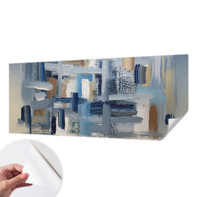 Samolepilna fototapeta za dnevno sobo Abstrakcijski čopiči