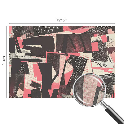 3D fototapeta Geometrijski kolaž