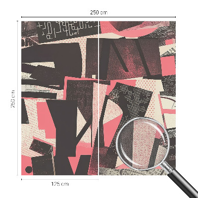 3D fototapeta Geometrijski kolaž