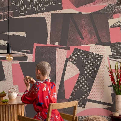 3D fototapeta Geometrijski kolaž