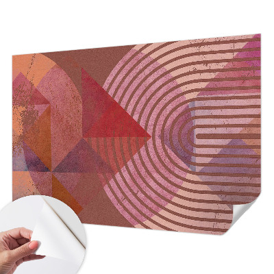 3D fototapeta z motivom abstraktnih oblik